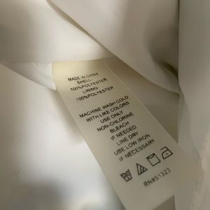 Vince Camuto white and bold colored dress s6